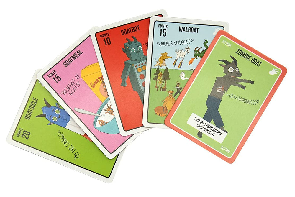 Gatwick Games Goat Lords funny moments showing players laughing around the table.