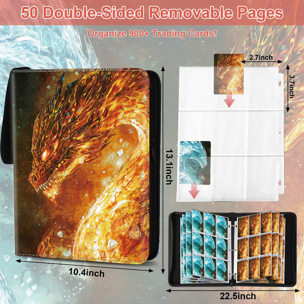 3-ring design allows easy adding, removing, and rearranging sleeves.