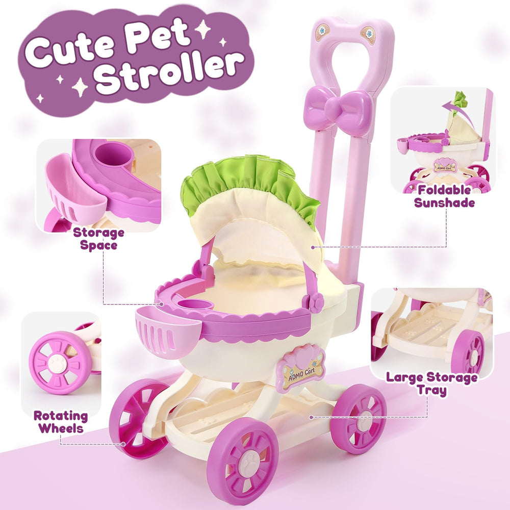 G.C pet perfume and shampoo add sensory grooming play.