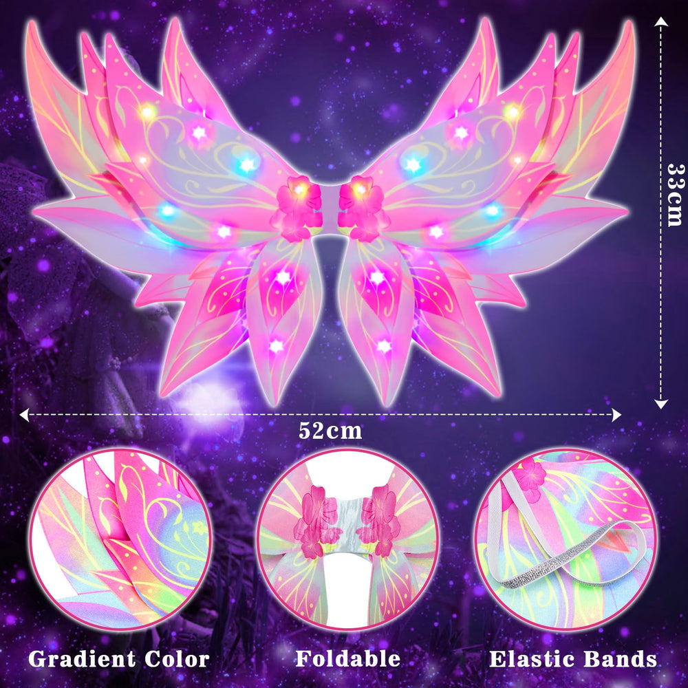 G.C organza wings offer safe, breathable wear