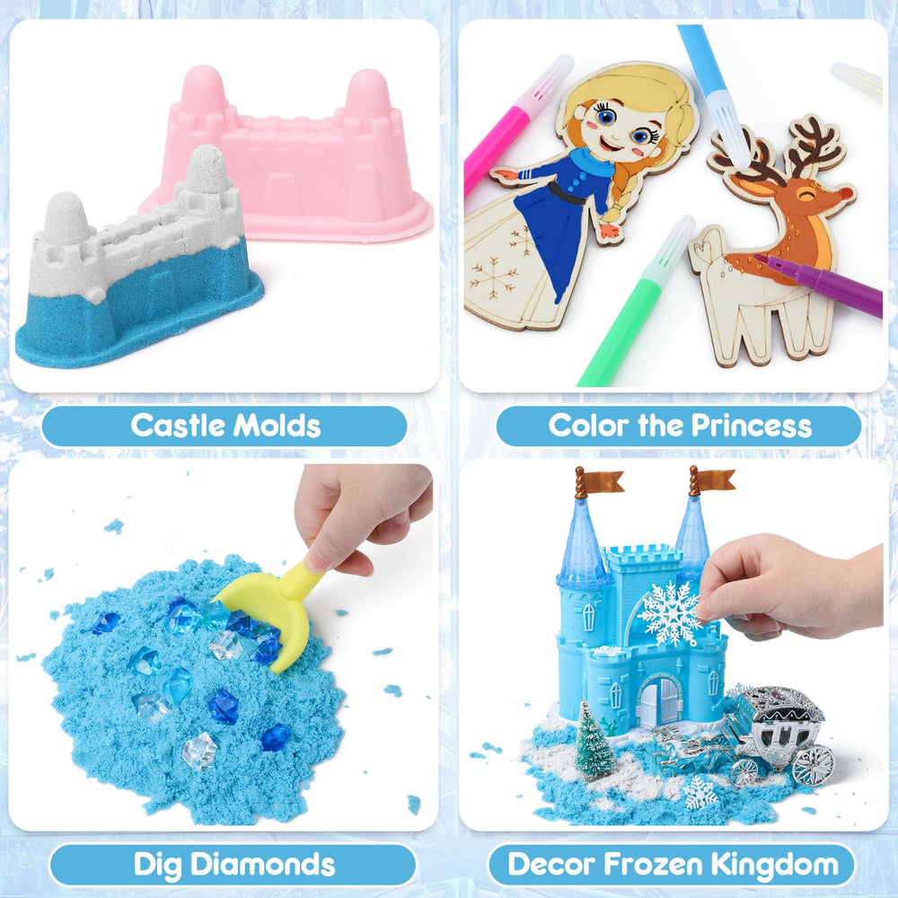 G.C Sensory Bin princess figure sparks magical role-play moments.