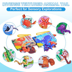 GCTZZ Baby Books with bright colors support visual tracking and focused play