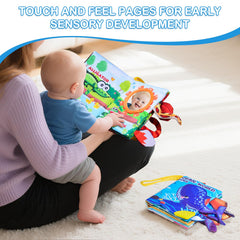 GCTZZ Baby Books soft textures invite hands-on exploration and comfort