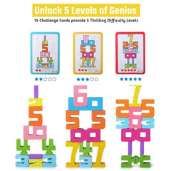 Gdaytao balance and puzzles blocks encourage logical thinking through hands-on activities.