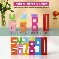 Gdaytao stacking-tower play blocks boost fine motor skills and patterning.