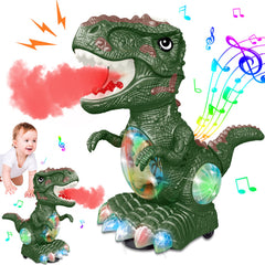 GDBAQAN dinosaur toy with a single wheel for easy toddler mobility