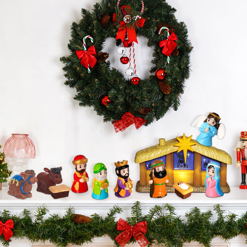 GDGZT nativity manger piece for complete scene and imaginative play