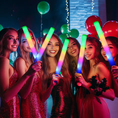 GDHZWTMY safe foam glow sticks are kid-friendly and resilient.