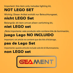 GEAMENT LED kit components laid out for easy installation