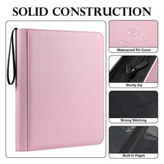 GEAoffice binder with zip closure provides secure transport and protection
