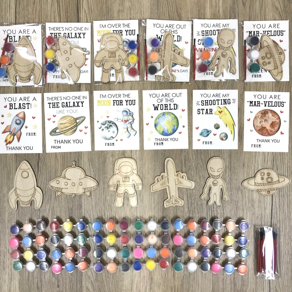 Geecozylife space-themed party supplies streamline event activities.
