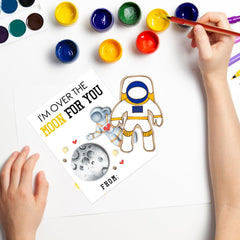 Geecozylife astronaut thank-you cards are perfect keepsakes.