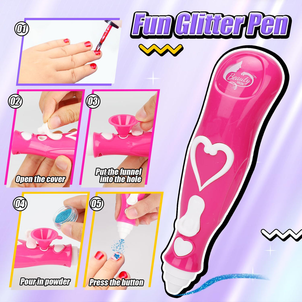 Geek Cheers glitter pen adds sparkles for colorful accents.