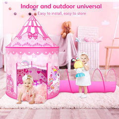GeerWest 3-in-1 design allows seamless play with tent, tunnel, and ball pit.