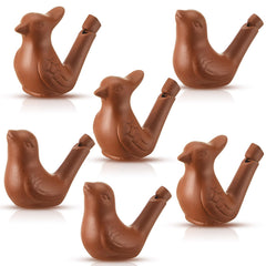 Gejoy bird water whistle in purple pottery shape A adds playful sound to gatherings.