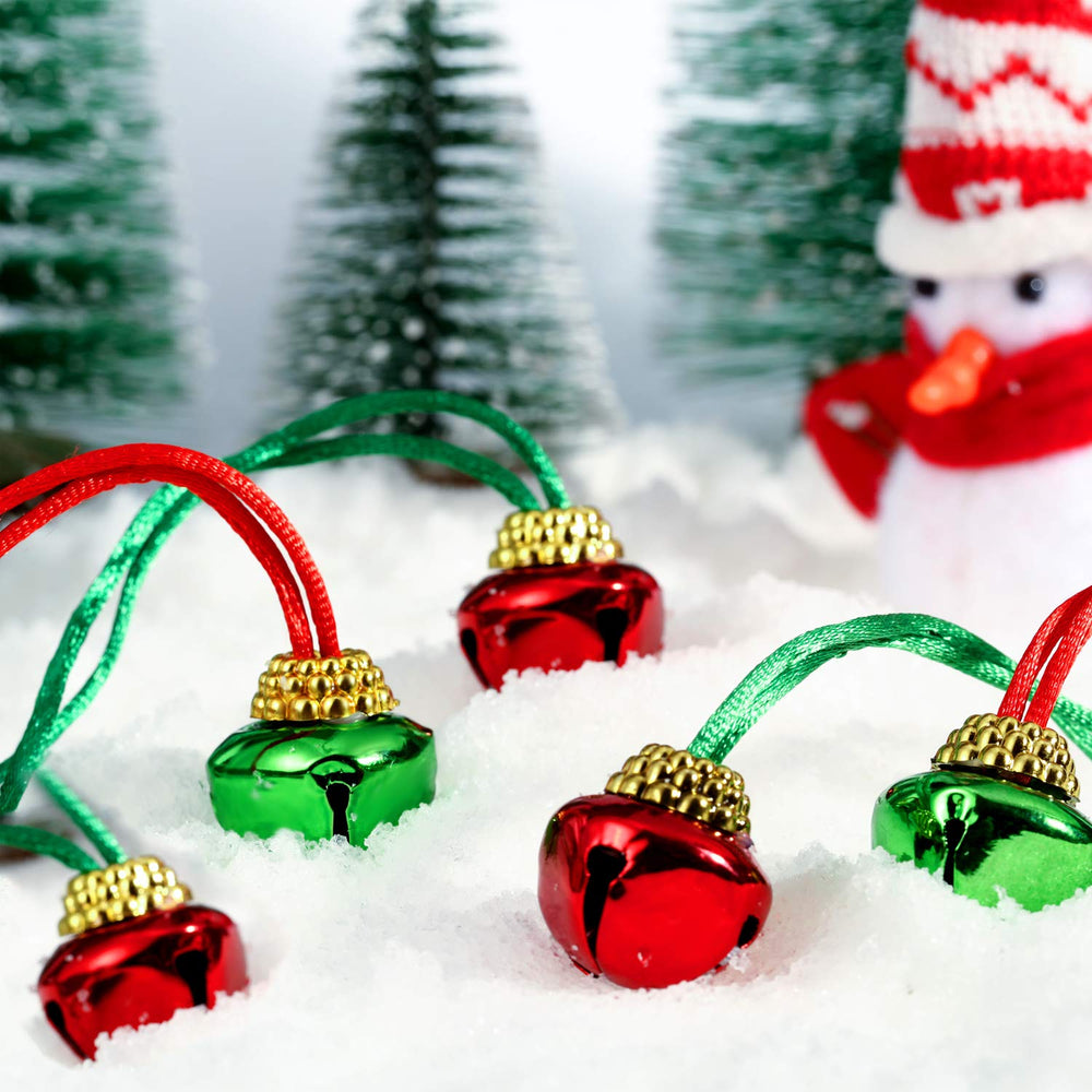 Gejoy bright color bell necklace set ready for decor or wear