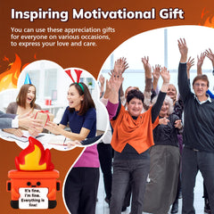 Gejoy office encouragement decor, brightening workspace with a fun motif.