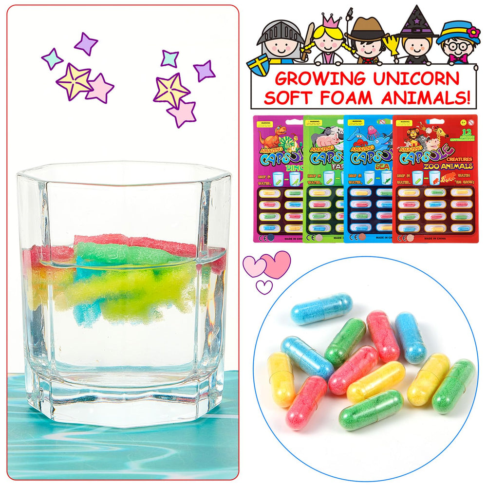 Gejoy zoo animals foam figures appear for colorful party and learning moments.