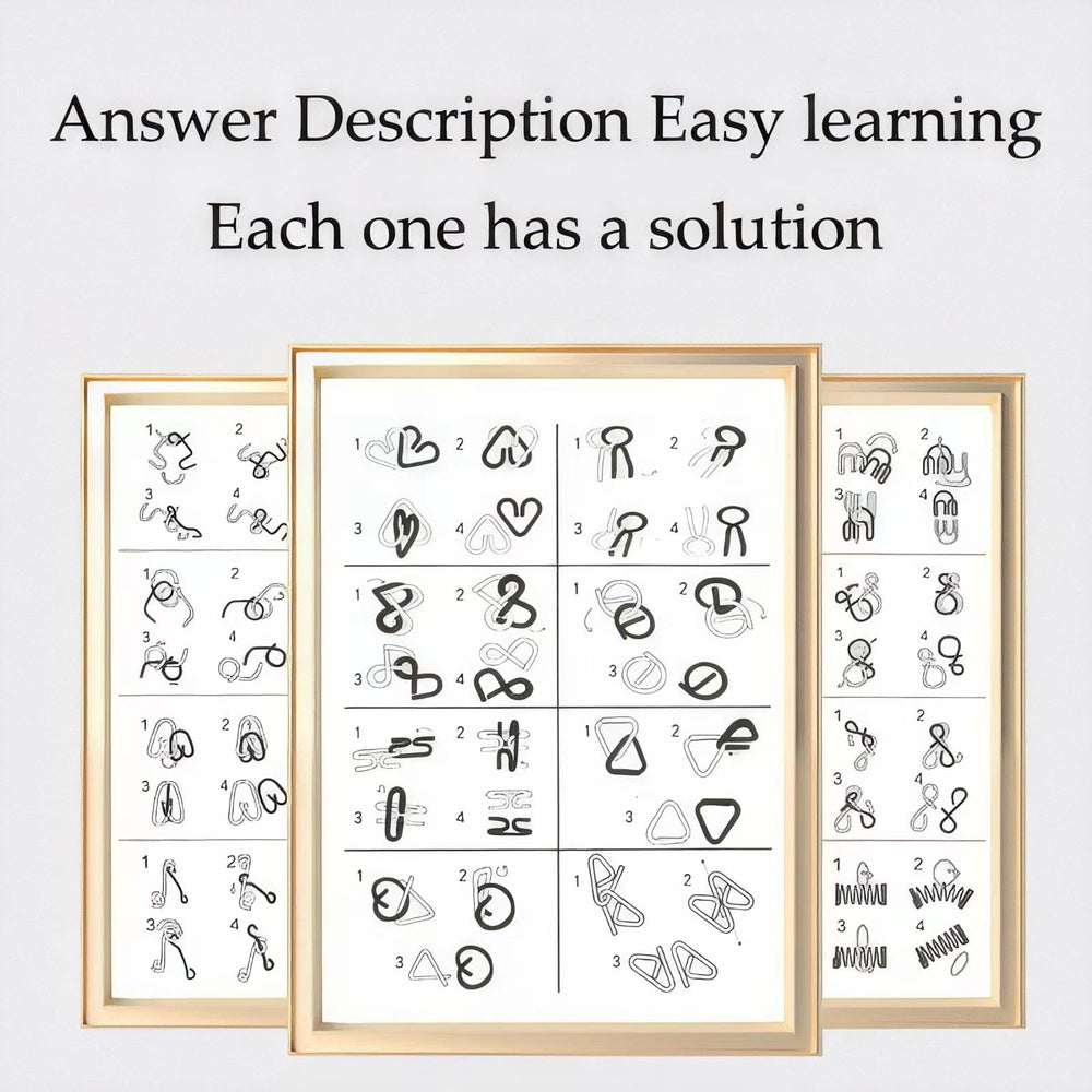 GEKELI varied difficulty puzzle models keep minds engaged.