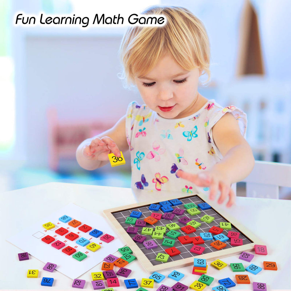 GEMEM colorful number puzzle cards used for engaging counting activities.