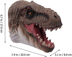 Gemini&Genius dinosaur hand puppet with detailed paintwork for lifelike charm