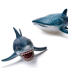 Gemini&Genius shark figures for bath time and water play.