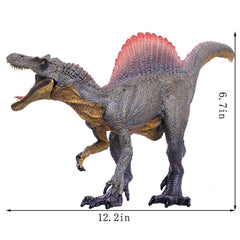 Gemini&Genius Spinosaurus compatible with other dinosaurs for mix-and-match adventures.