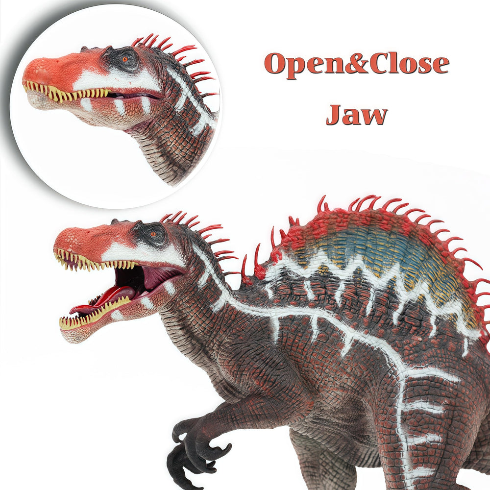 Gemini&Genius Spinosaurus hand-painted detail enhances realism for dioramas.