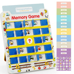 GEMKARRY memory game animals cards for screen-free play and learning