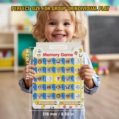 GEMKARRY memory game spacecraft cards for quiet travel activity