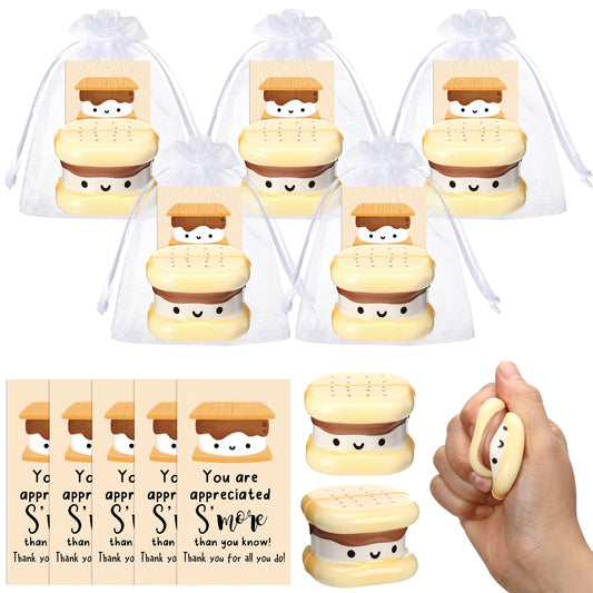 Gemscream inspirational smore stress ball set held for quick focus and calm.