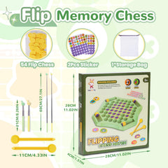 Gencokok memory chess set includes 54 pieces for hands-on learning