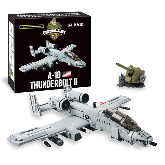 General Jim's A-10 Warthog box art for an engaging build experience