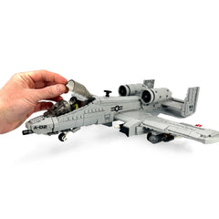 General Jim's A-10 Warthog movable flaps enable dynamic posing options