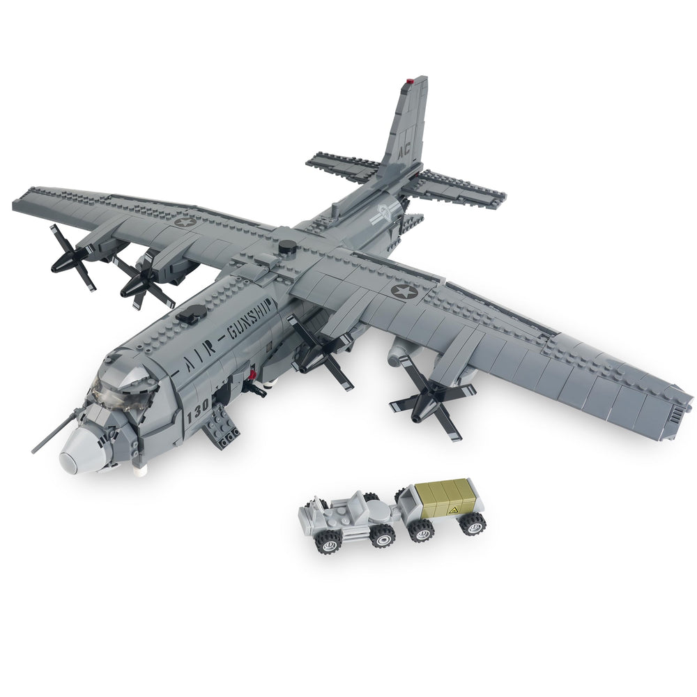 General Jim's AC-130 Hercules landing gear extended adds realism