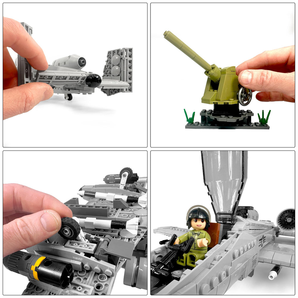 General Jim's four soldier figures enhance diorama storytelling