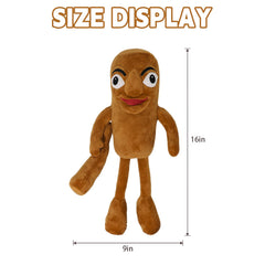 Generic Brainrot Sahur 12-inch doll, face close-up, bright colors for playful decor.