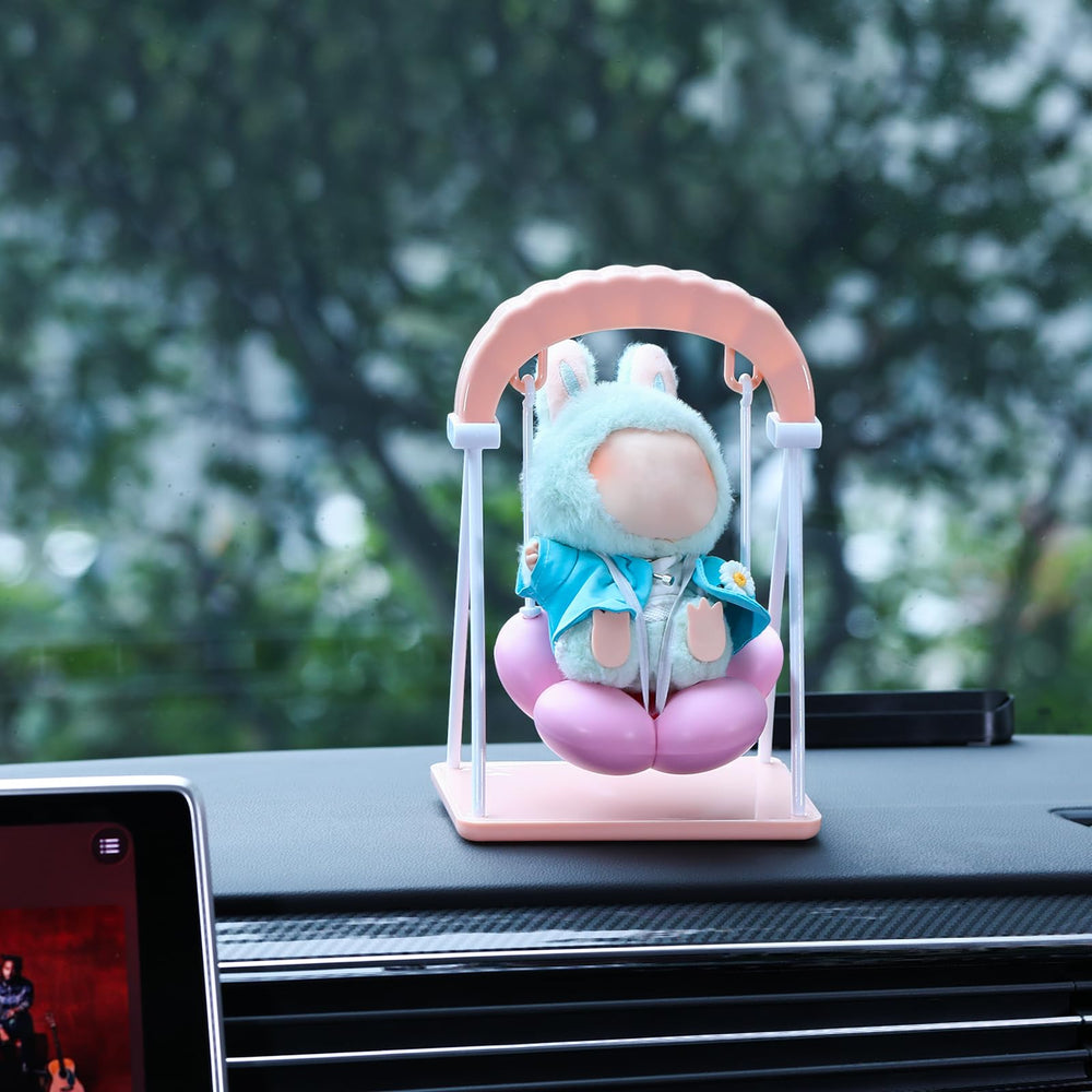 Generic doll accessory desktop stand creates a cute desk focal point.