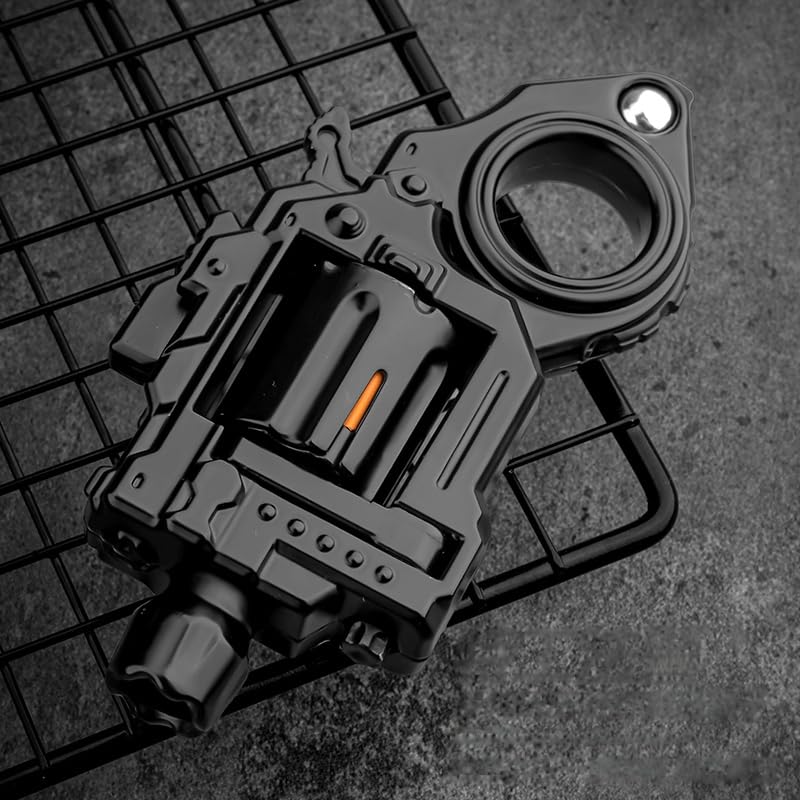 Generic Spinner Gun close-up shows metal build and crisp tactile feedback.