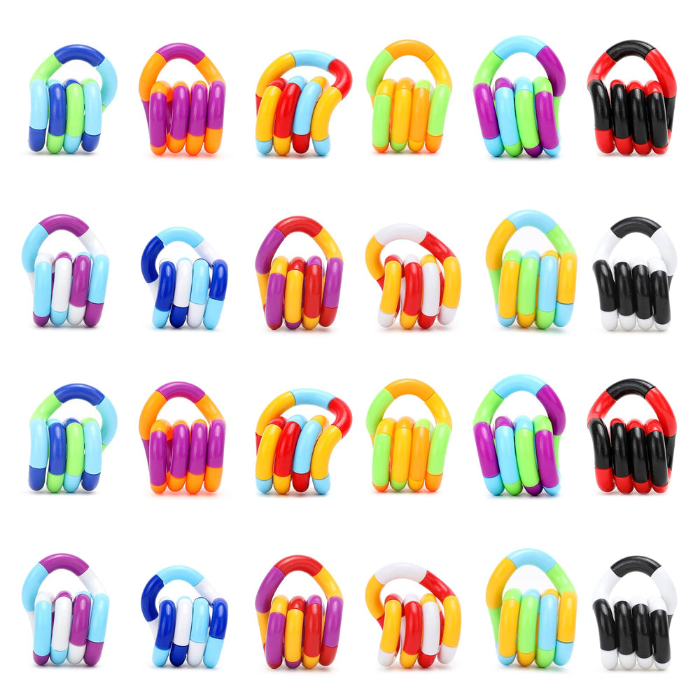 Generic fidget toys assortment for classroom use promoting tactile engagement.