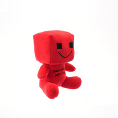 Generic filled character pillow, a soft, huggable companion inspired by a game character.