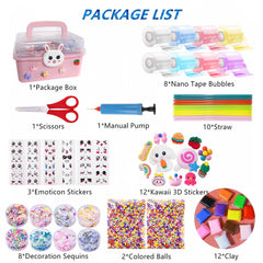 Generic Nano Tape Bubble Kit tape rolls in bright colors for colorful DIY projects.