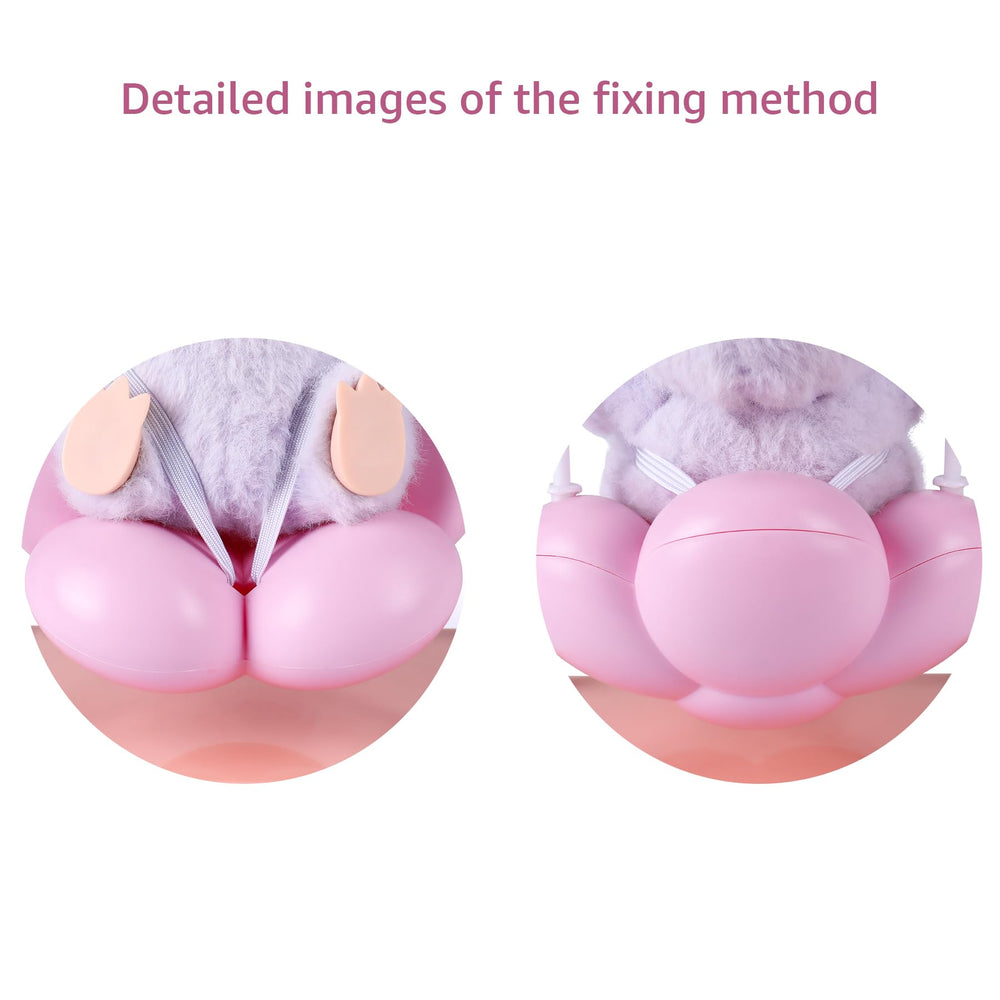 Generic pink doll swing seat adds charm to any doll collection.