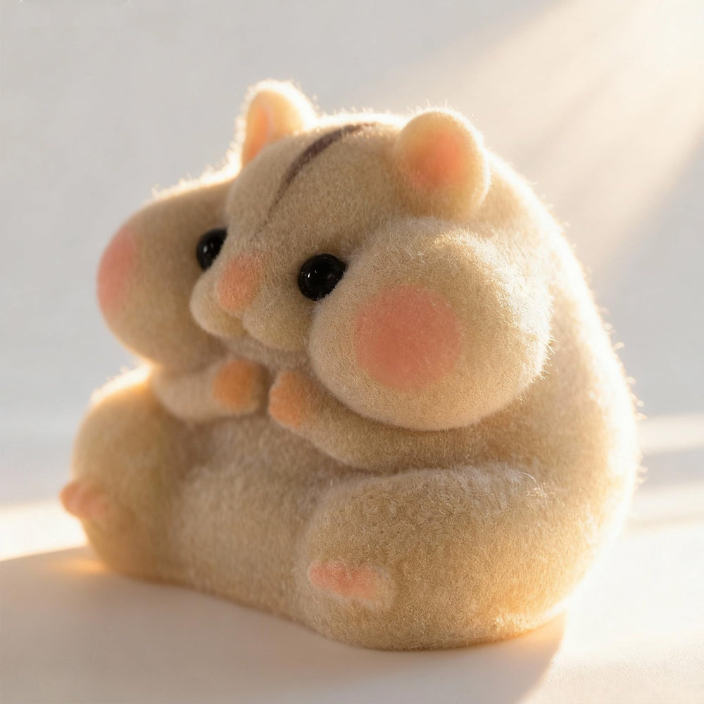 Generic Taba hamster toy includes adorable accessories as a surprise gift.