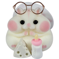 Generic Taba squishy hamster toy closeup showing soft silicone fur for soothing tactile play.