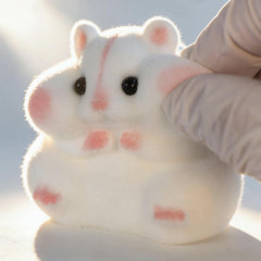 Generic Taba squishy hamster toy easy-clean silicone surface for quick maintenance.