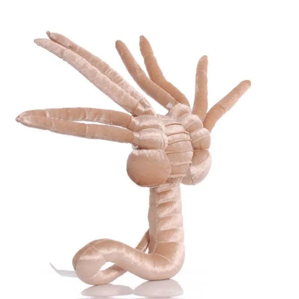 Genérico Alien Plush Chestburster—flexible tail for poseable display and storytelling