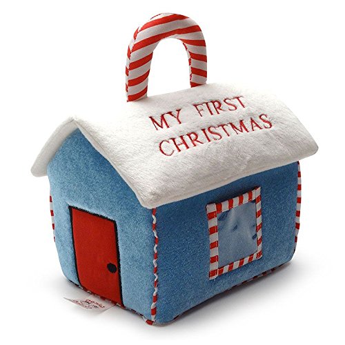 Genius Baby Toys My First Christmas Rudolph reindeer plush invites cuddling and sensory exploration.