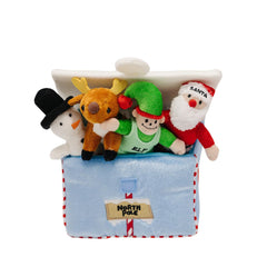 Genius Baby Toys My First Christmas Snowman plush supports soft, sensory play and seasonal discovery.