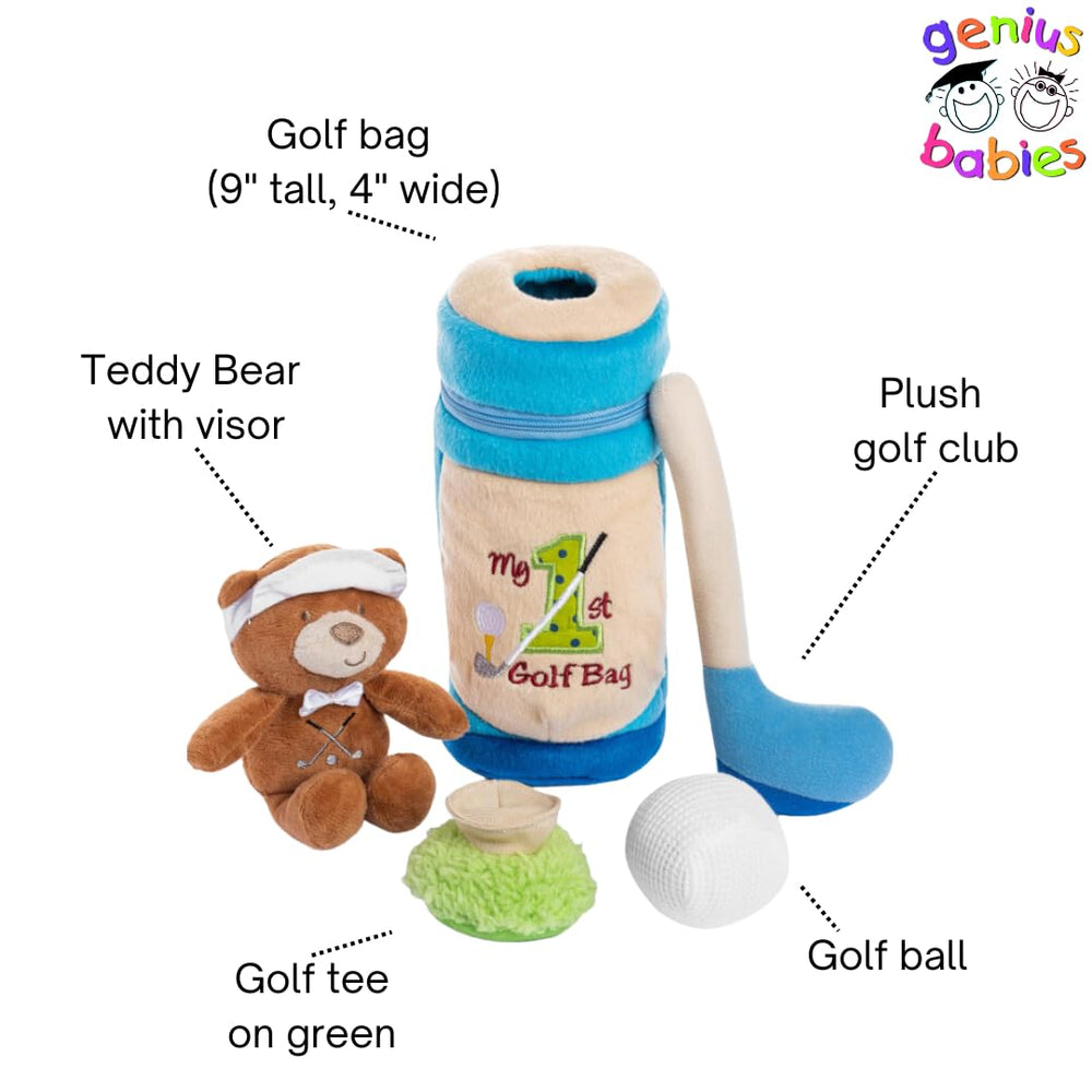 Genius Baby Toys teddy bear referee plush toy for imaginative play